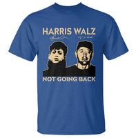 Harris Walz T Shirt Retro We Are Not Going Back