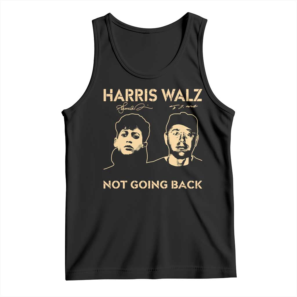 Harris Walz Tank Top Retro We Are Not Going Back