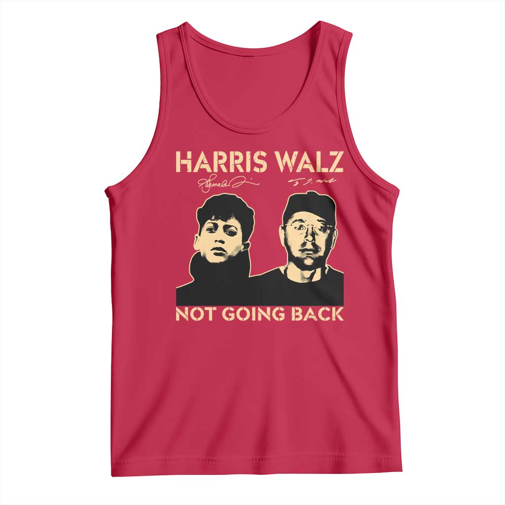 Harris Walz Tank Top Retro We Are Not Going Back