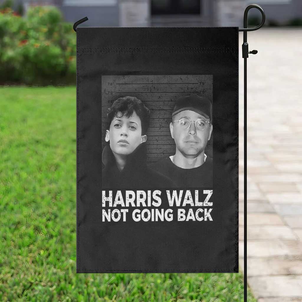 Harris Walz Garden Flag Vintage We Are Not Going Back