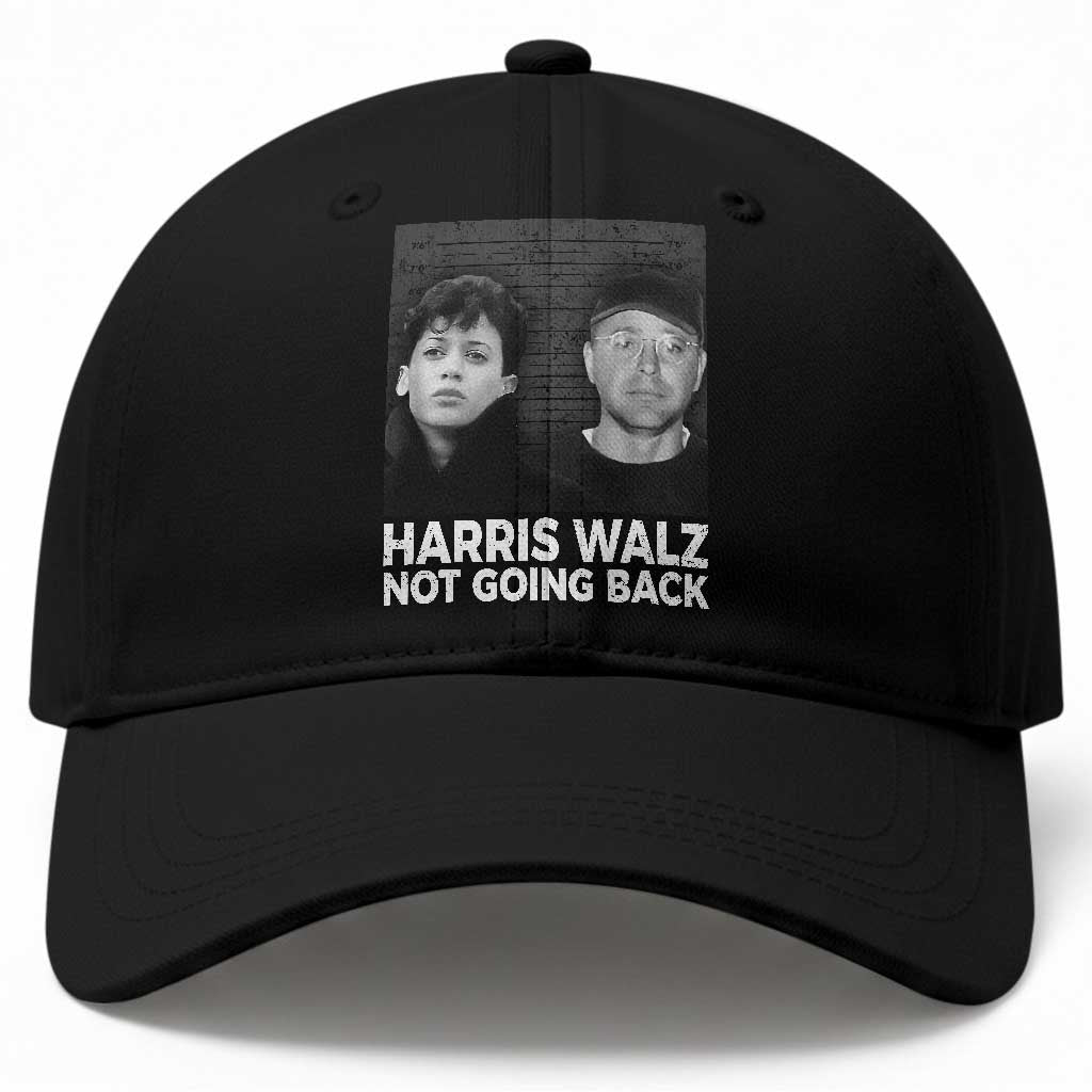 Harris Walz Baseball Cap Vintage We Are Not Going Back