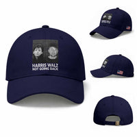 Harris Walz Baseball Cap Vintage We Are Not Going Back