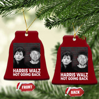 Harris Walz Ceramic Ornament Vintage We Are Not Going Back