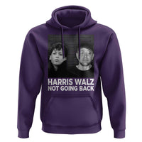 Harris Walz Hoodie Vintage We Are Not Going Back