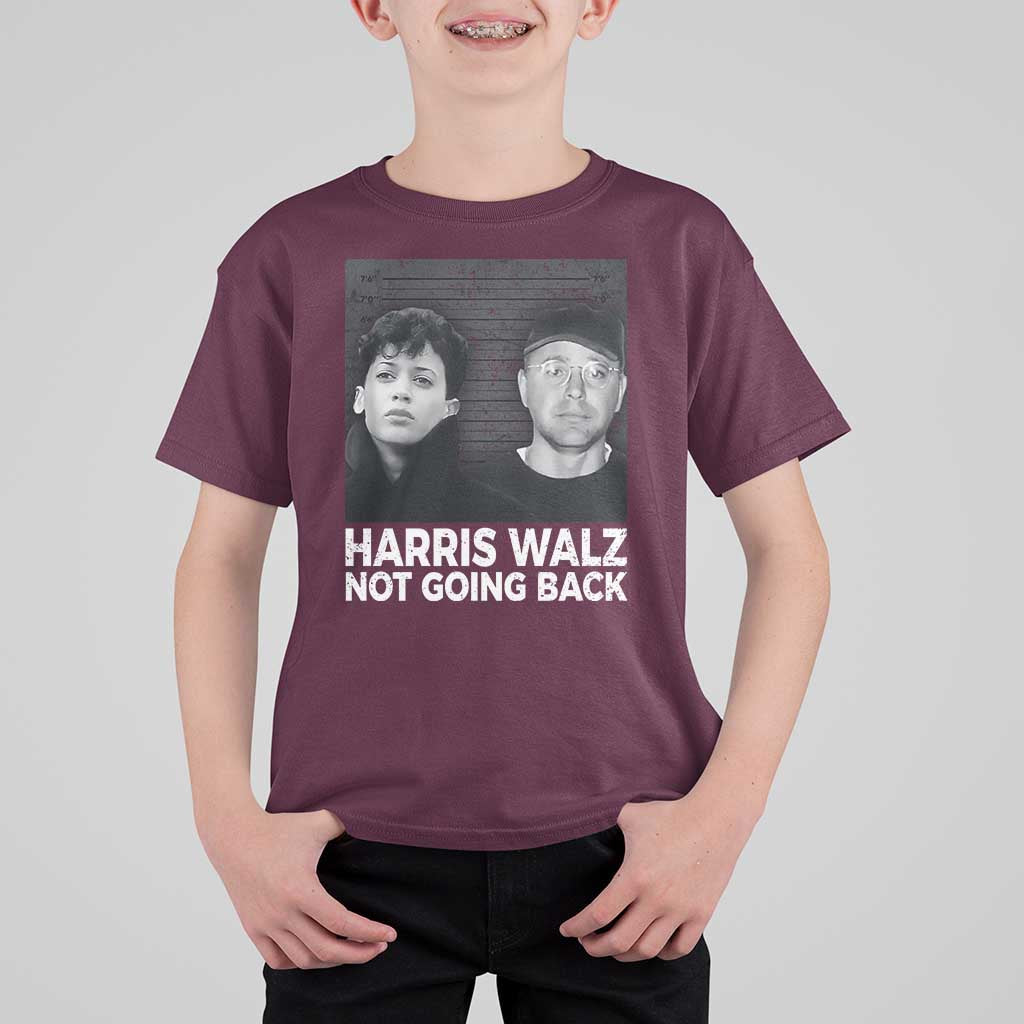 Harris Walz T Shirt For Kid Vintage We Are Not Going Back