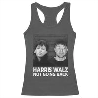Harris Walz Racerback Tank Top Vintage We Are Not Going Back