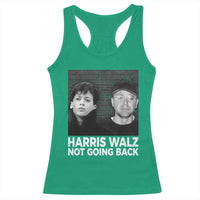 Harris Walz Racerback Tank Top Vintage We Are Not Going Back
