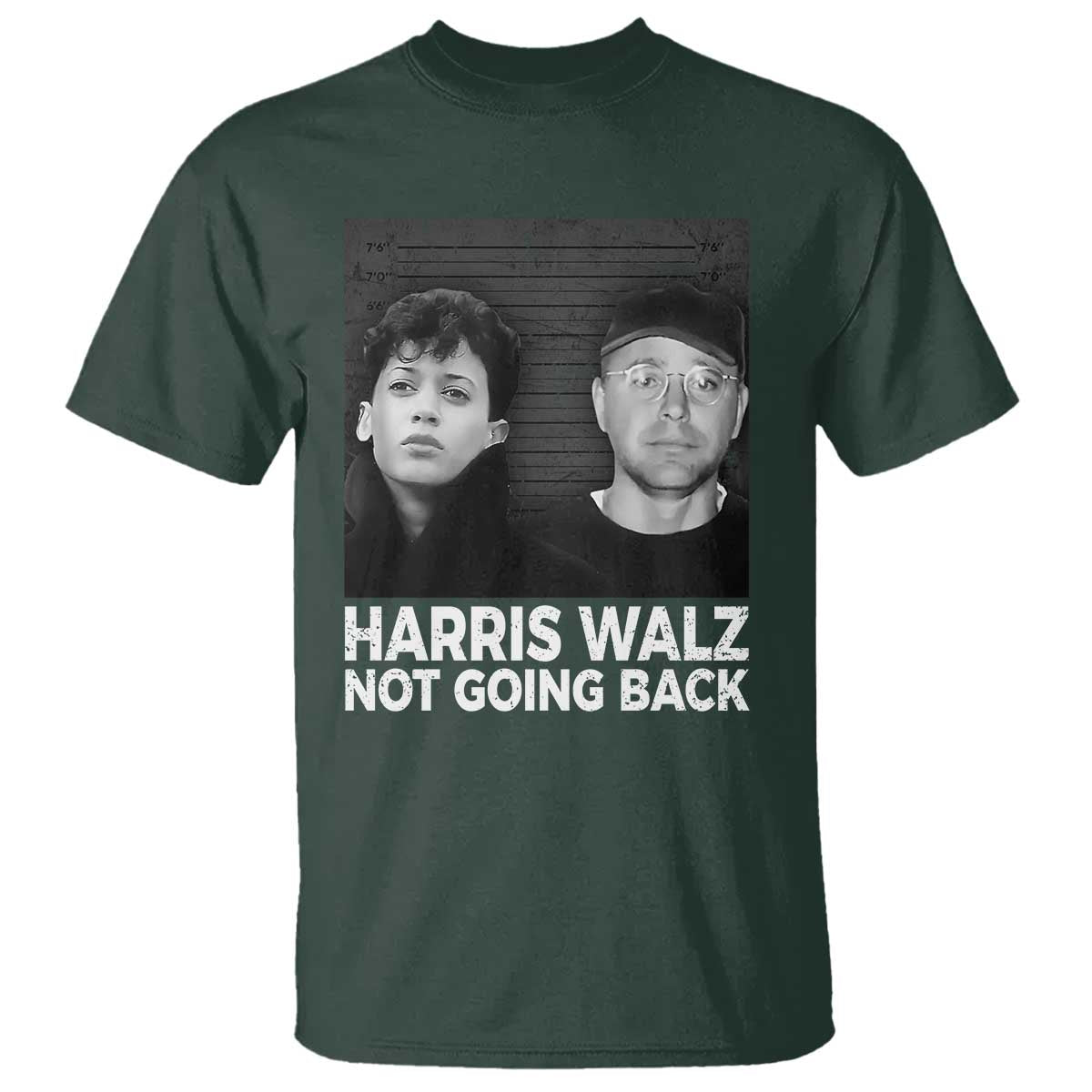 Harris Walz T Shirt Vintage We Are Not Going Back