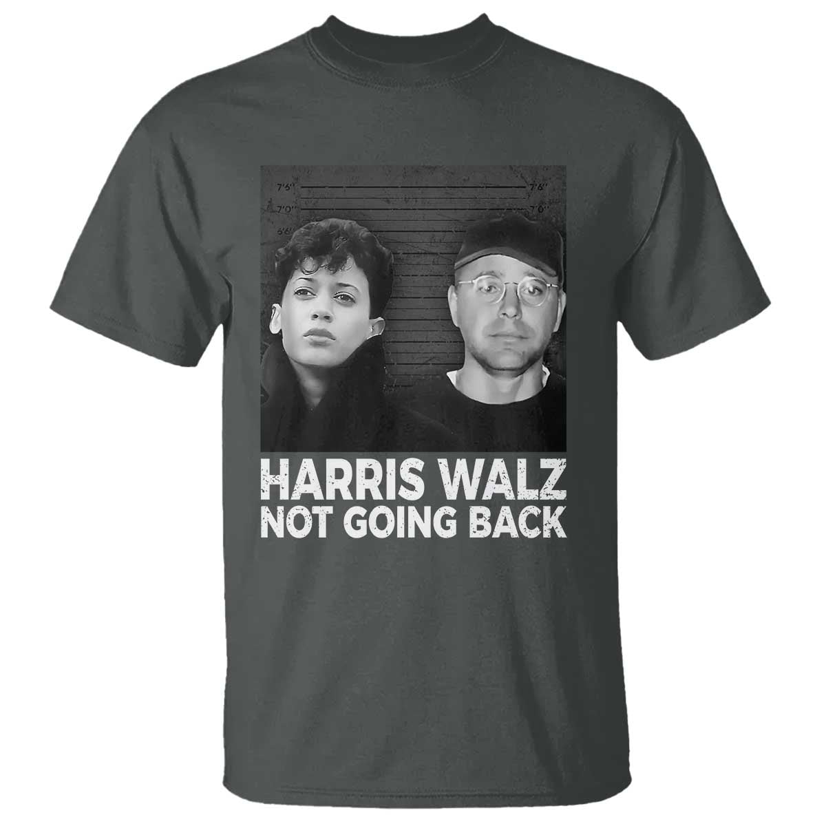 Harris Walz T Shirt Vintage We Are Not Going Back