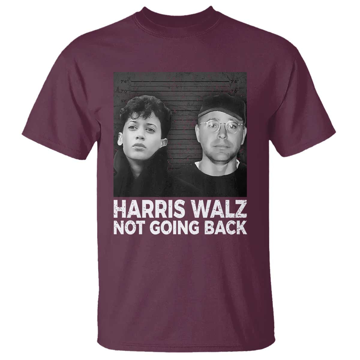 Harris Walz T Shirt Vintage We Are Not Going Back