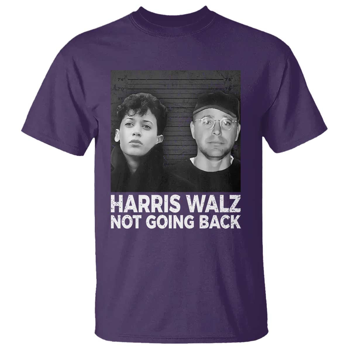 Harris Walz T Shirt Vintage We Are Not Going Back