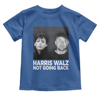 Harris Walz Toddler T Shirt Vintage We Are Not Going Back