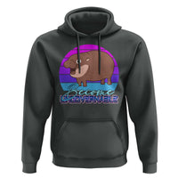 Funny Moo Deng Hoodie Baby Hippo Become Ungovernable