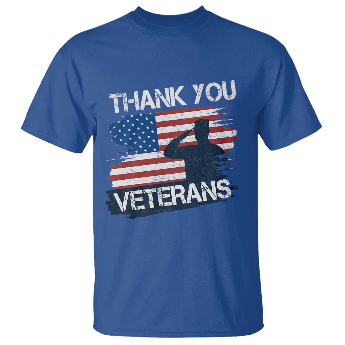 Thank You Veterans T Shirt Never Forget Veterans Military Appreciation US Flag - Wonder Print Shop