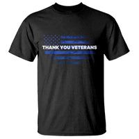 Thank You Veterans T Shirt Never Forget Veterans Day Grunge American Flag - Wonder Print Shop