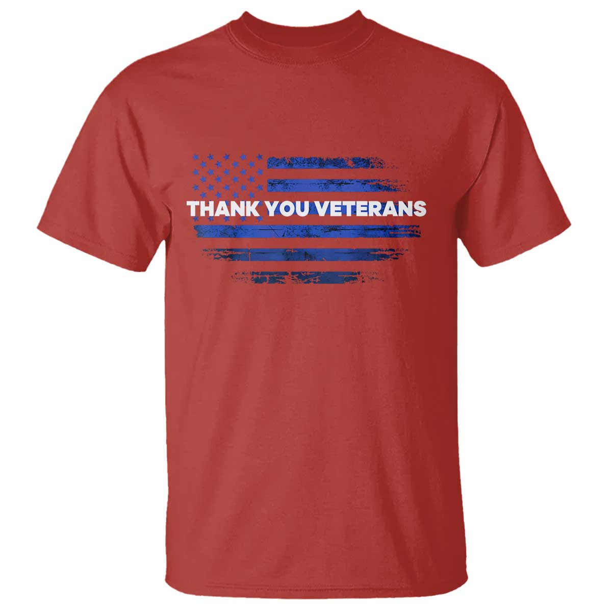 Thank You Veterans T Shirt Never Forget Veterans Day Grunge American Flag - Wonder Print Shop
