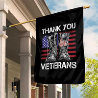 Thank You Veterans Garden Flag American Flag Military Supportive Veterans Day - Wonder Print Shop