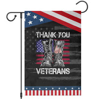 Thank You Veterans Garden Flag American Flag Military Supportive Veterans Day