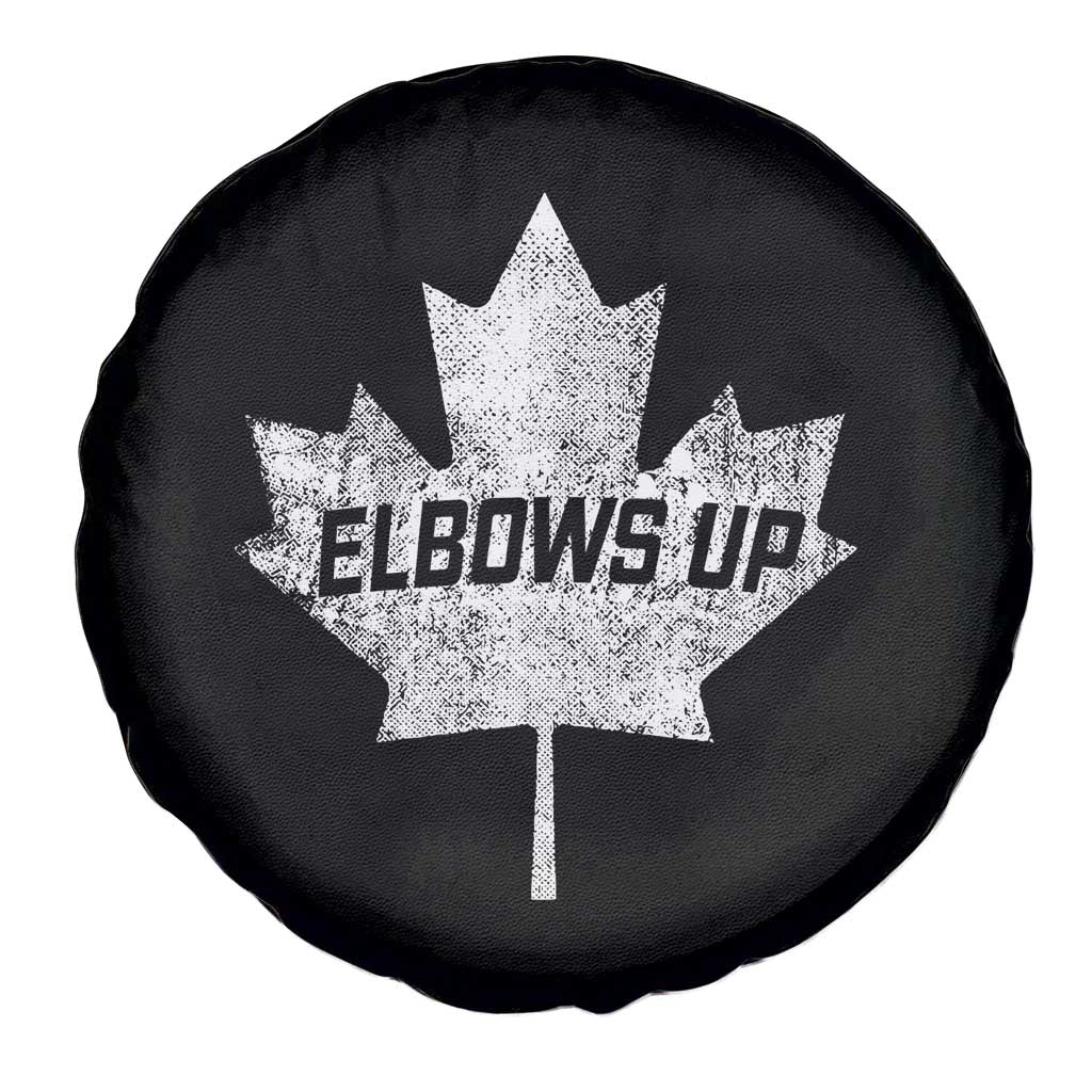 Elbows Up Canada Spare Tire Cover True North Strong and Free Maple Leaf Proud Canadian