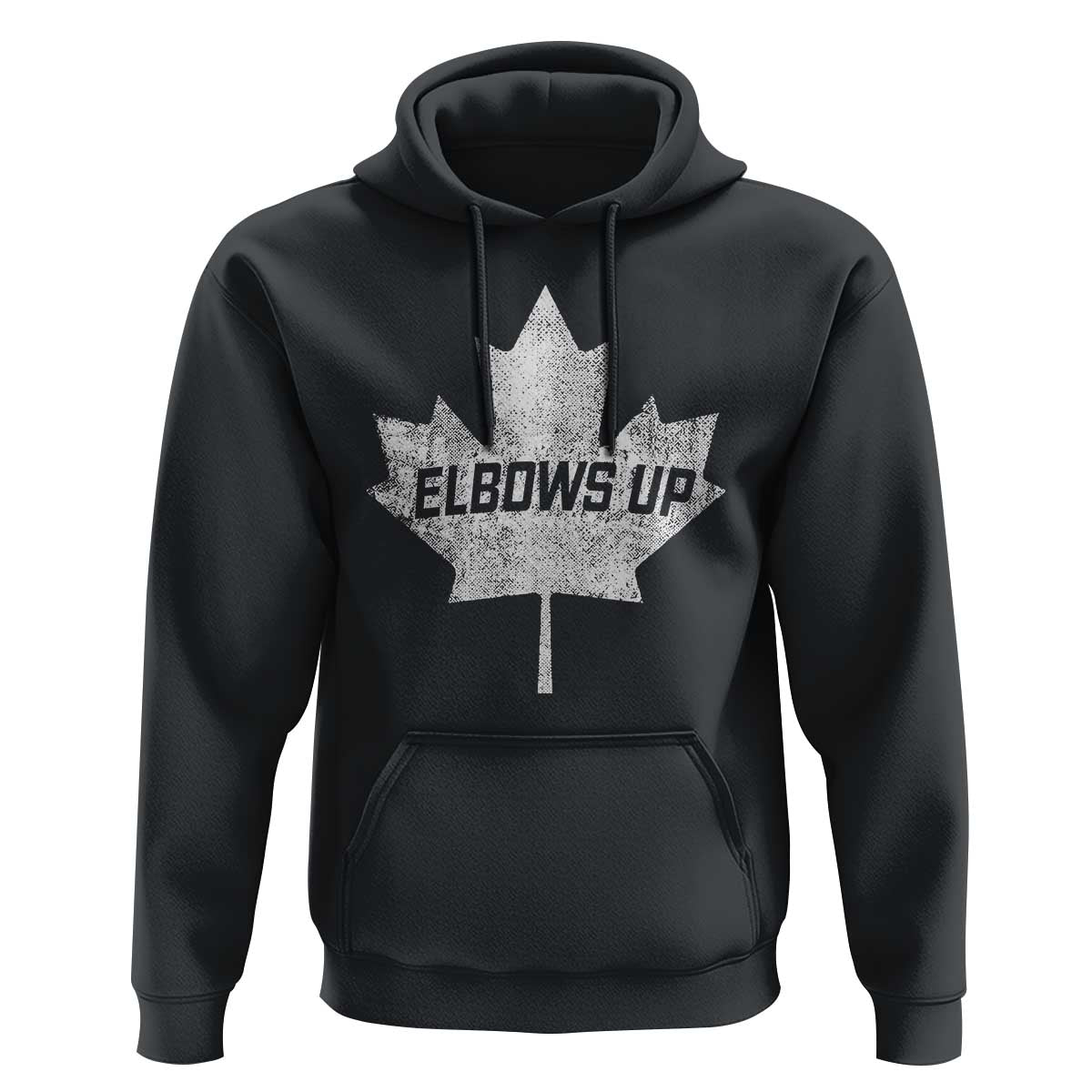 Elbows Up Canada Hoodie True North Strong and Free Maple Leaf Proud Canadian