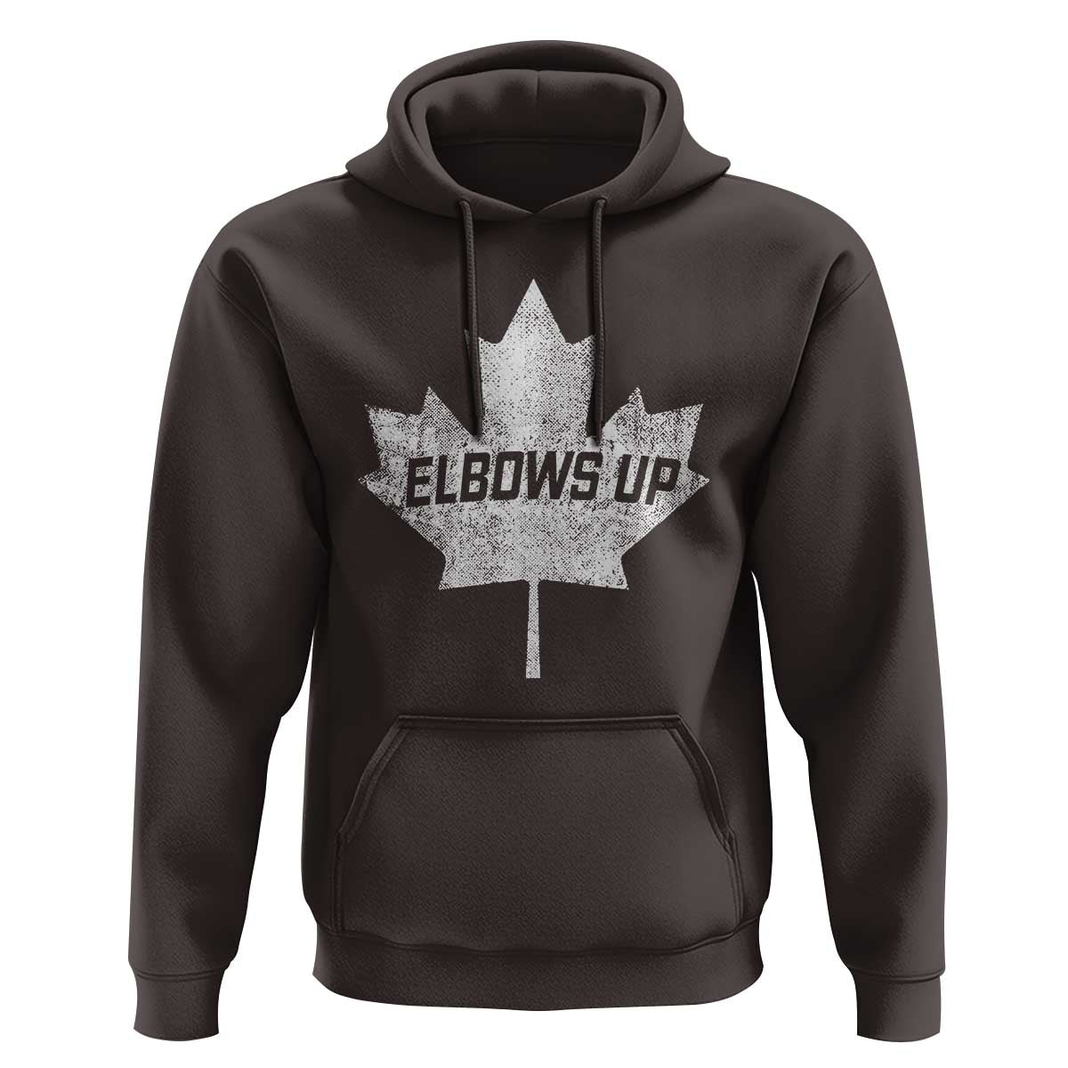 Elbows Up Canada Hoodie True North Strong and Free Maple Leaf Proud Canadian