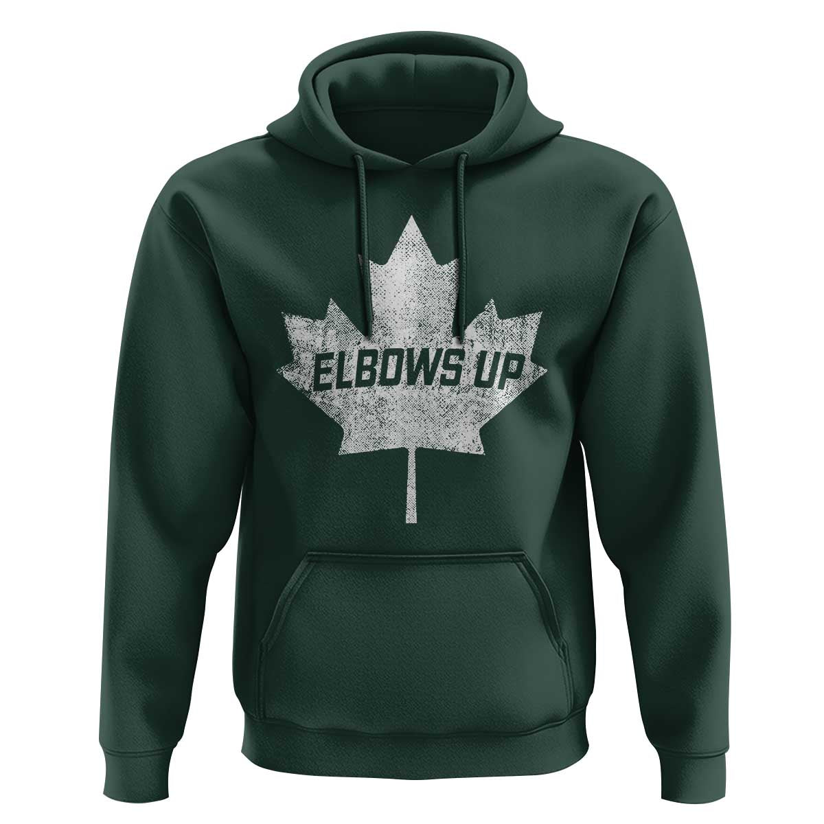Elbows Up Canada Hoodie True North Strong and Free Maple Leaf Proud Canadian