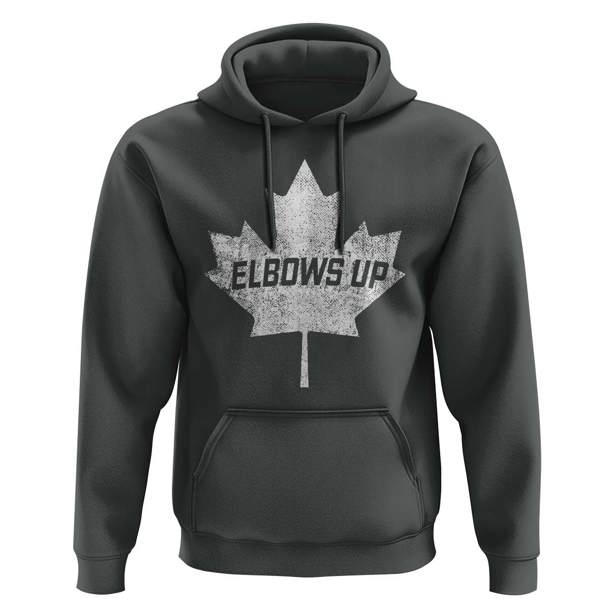 Elbows Up Canada Hoodie True North Strong and Free Maple Leaf Proud Canadian
