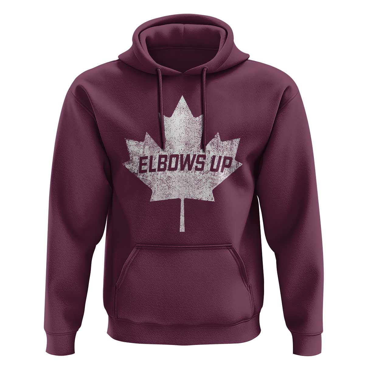 Elbows Up Canada Hoodie True North Strong and Free Maple Leaf Proud Canadian