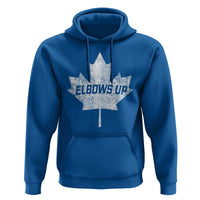Elbows Up Canada Hoodie True North Strong and Free Maple Leaf Proud Canadian
