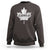 Elbows Up Canada Sweatshirt True North Strong and Free Maple Leaf Proud Canadian