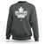 Elbows Up Canada Sweatshirt True North Strong and Free Maple Leaf Proud Canadian