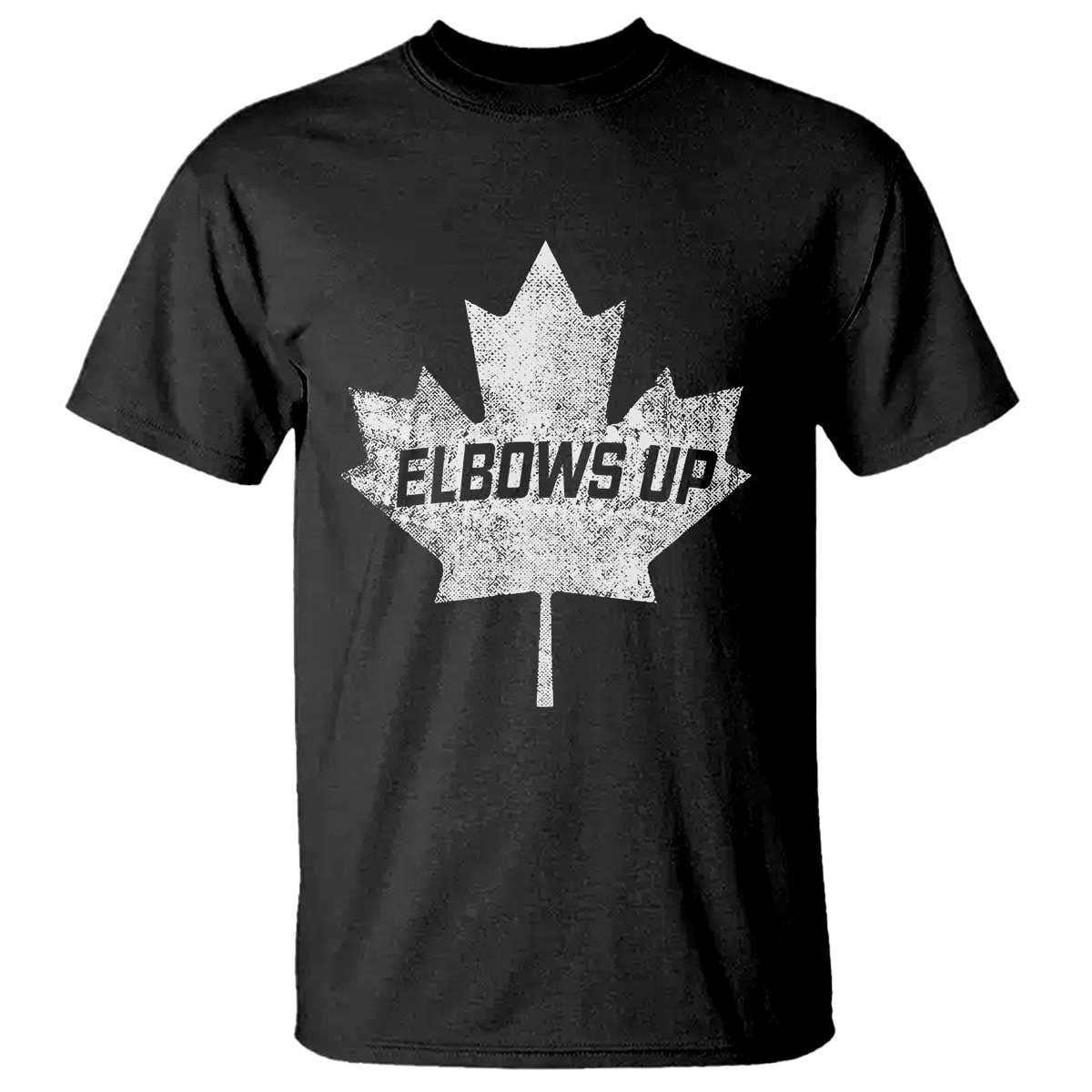 Elbows Up Canada T Shirt True North Strong and Free Maple Leaf Proud Canadian