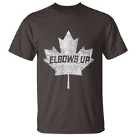 Elbows Up Canada T Shirt True North Strong and Free Maple Leaf Proud Canadian
