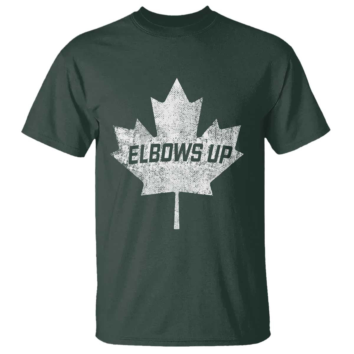 Elbows Up Canada T Shirt True North Strong and Free Maple Leaf Proud Canadian