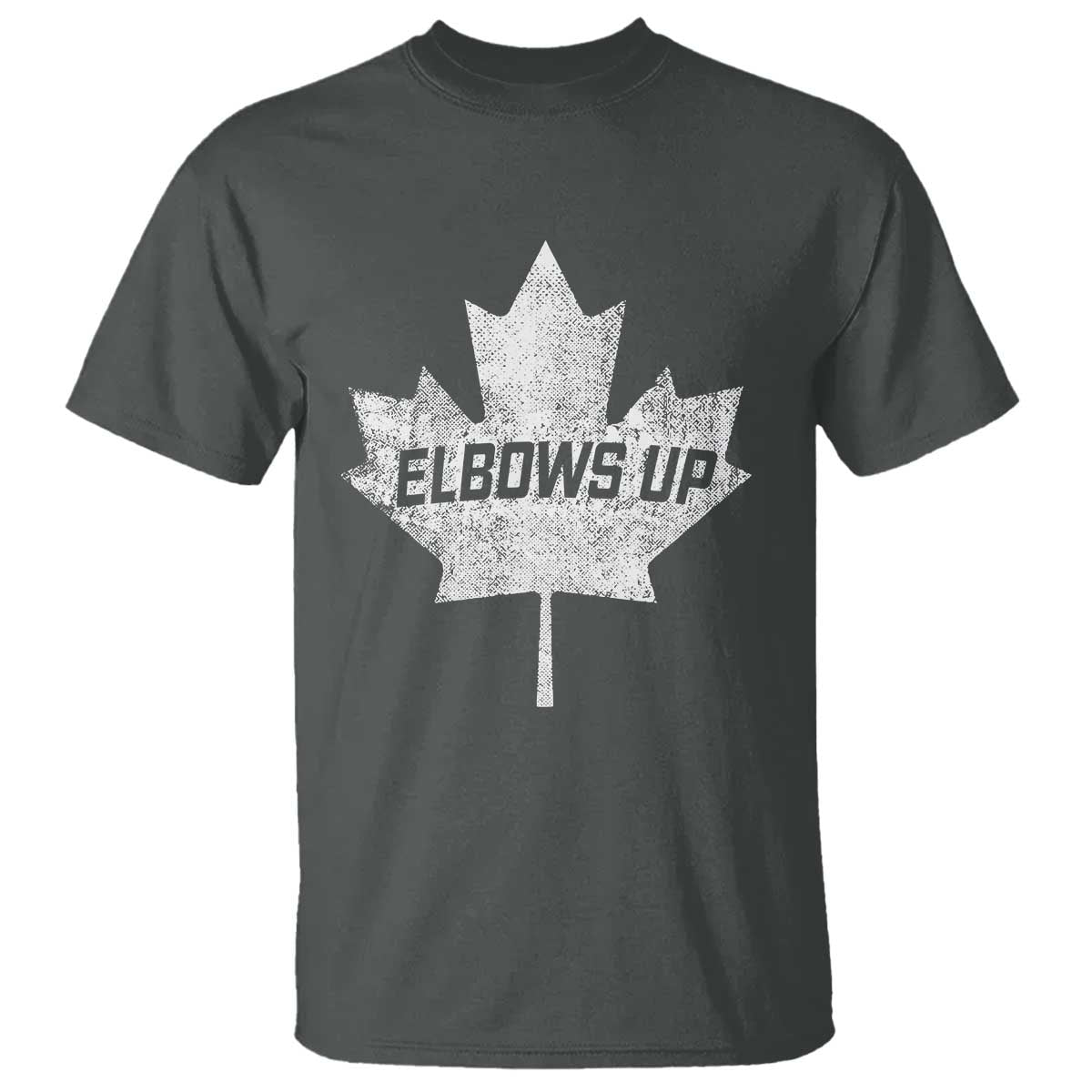 Elbows Up Canada T Shirt True North Strong and Free Maple Leaf Proud Canadian
