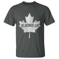 Elbows Up Canada T Shirt True North Strong and Free Maple Leaf Proud Canadian