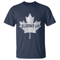Elbows Up Canada T Shirt True North Strong and Free Maple Leaf Proud Canadian