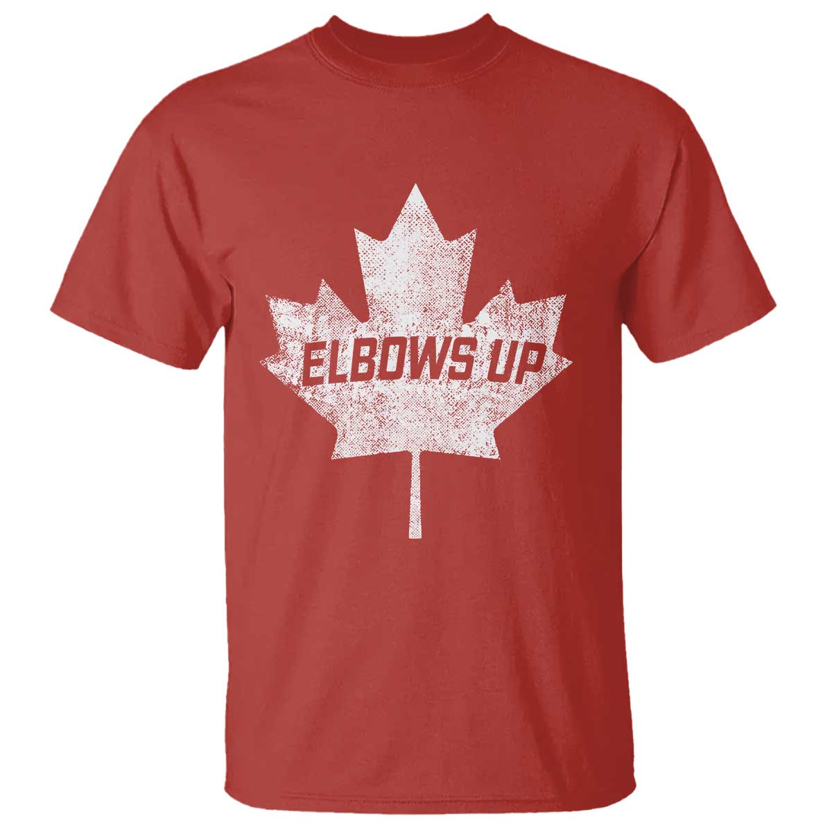 Elbows Up Canada T Shirt True North Strong and Free Maple Leaf Proud Canadian
