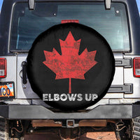 Elbows Up Canada Strong Spare Tire Cover Maple Leaf Proud Canadian