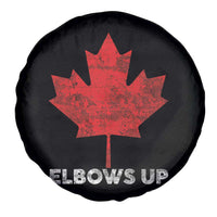 Elbows Up Canada Strong Spare Tire Cover Maple Leaf Proud Canadian