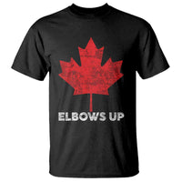 Elbows Up Canada Strong T Shirt Maple Leaf Proud Canadian