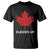 Elbows Up Canada Strong T Shirt Maple Leaf Proud Canadian