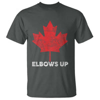 Elbows Up Canada Strong T Shirt Maple Leaf Proud Canadian
