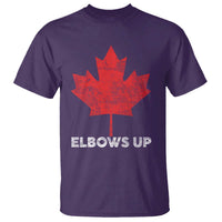 Elbows Up Canada Strong T Shirt Maple Leaf Proud Canadian