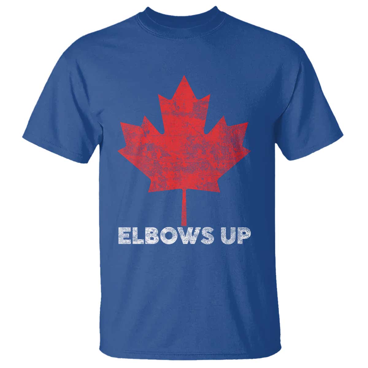 Elbows Up Canada Strong T Shirt Maple Leaf Proud Canadian
