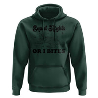 Feminist Cat Hoodie Equal Rights or I Bites Human Rights - Wonder Print Shop
