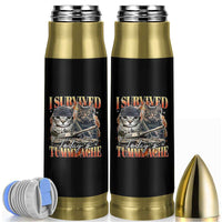 Tummy Ache Survivor Cat Meme Bullet Tumbler Funny Saying Cats Bootleg - Wonder Print Shop