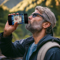 Certified Freak Funny Cat Meme 4 in 1 Can Cooler Tumbler Internet Memes Gen Z - Wonder Print Shop