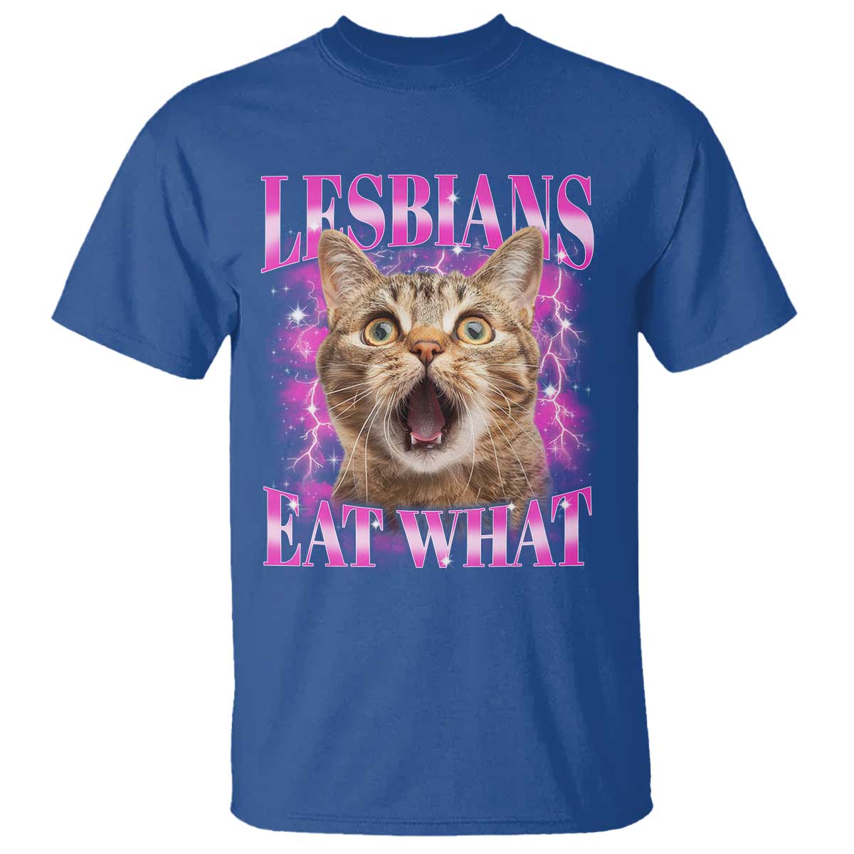 Lesbians Eat What T Shirt Funny Cat Gay Pride LGBTQ Pun