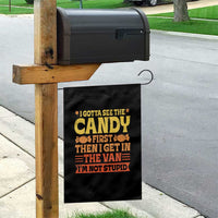 Funny Lollipop Van Gift Garden Flag Creepy Adult I Gotta See The Candy First I'm Not Stupid - Wonder Print Shop
